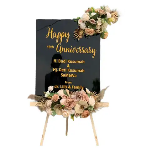 Papan Bunga Akrilik Raguklampitan